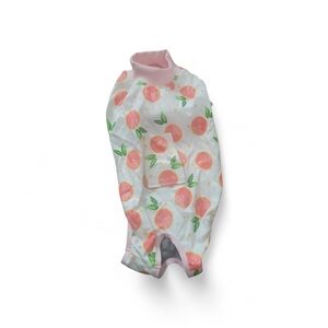 Peach Print Kids Swimwear
